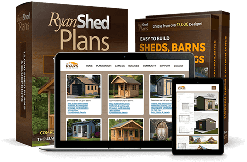 Ryan Shed Plans Complete Shed Package