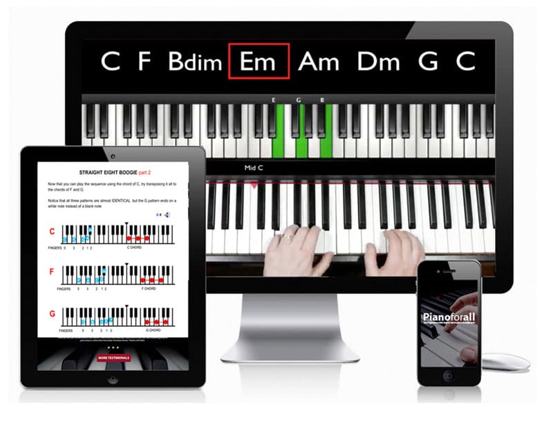 Pianoforall multiple devices