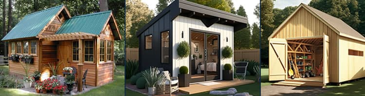 Modern shed plans